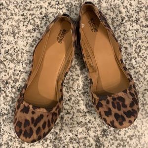 Mossimo Cheetah Ballet Flats (Size 9)